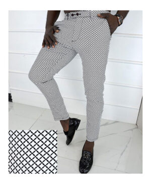 Black & White Casual Pants