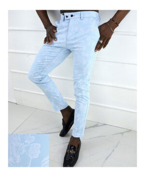 Blue-Casual-Pants