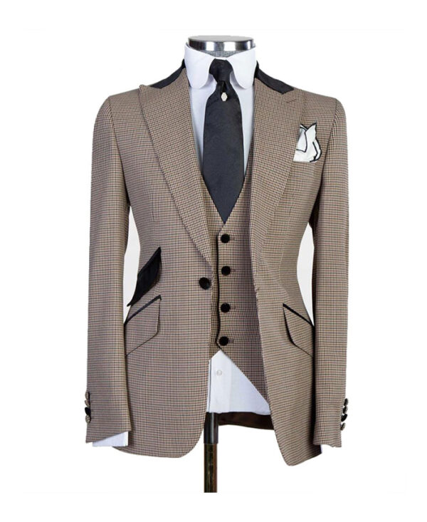 Brown Stripe Tux